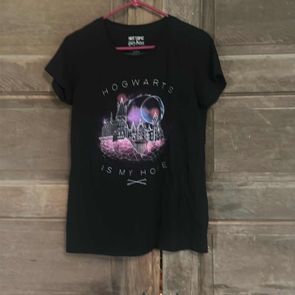 Harry Potter Hogwarts Is My Home Geometric ‎ T-Shirt Size Large Hot Topic